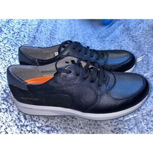 Rockport ProWalker TS W Blucher Women 10 Black Slip Resistant Walking Shoes NWB